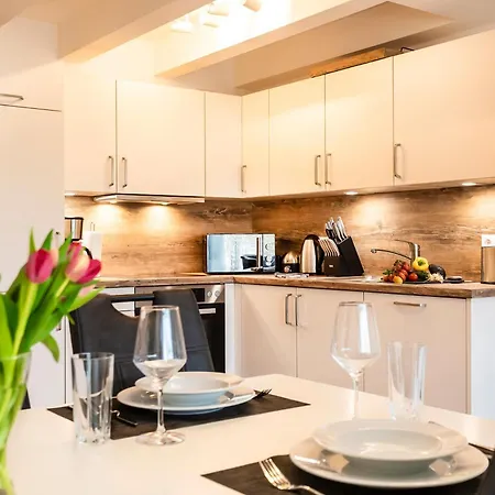 Apartament Prora - Ferienwohnung Mit Balkon Und Waschmaschine - Duenenheide 3,4